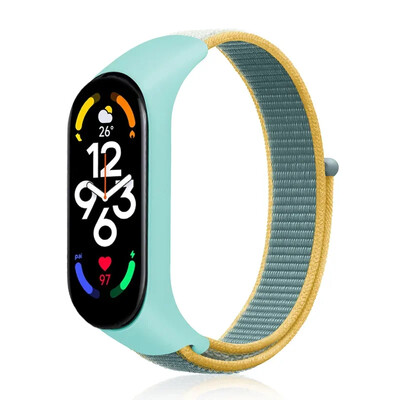Najlonska omča Mi band 4 5 6 remen zamjena mekana podesiva narukvica za ručni sat Pulsera correa za Xiaomi Mi band 3 4 5 6 7 narukvica