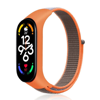 Najlonska omča Mi band 4 5 6 remen zamjena mekana podesiva narukvica za ručni sat Pulsera correa za Xiaomi Mi band 3 4 5 6 7 narukvica
