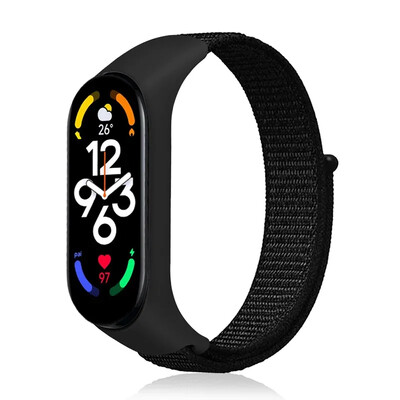 Najlonska omča Mi band 4 5 6 remen zamjena mekana podesiva narukvica za ručni sat Pulsera correa za Xiaomi Mi band 3 4 5 6 7 narukvica