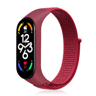 Najlonska omča Mi band 4 5 6 remen zamjena mekana podesiva narukvica za ručni sat Pulsera correa za Xiaomi Mi band 3 4 5 6 7 narukvica