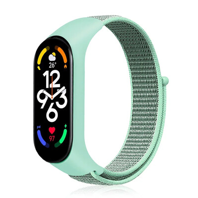 Najlonska omča Mi band 4 5 6 remen zamjena mekana podesiva narukvica za ručni sat Pulsera correa za Xiaomi Mi band 3 4 5 6 7 narukvica