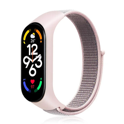 Najlonska omča Mi band 4 5 6 remen zamjena mekana podesiva narukvica za ručni sat Pulsera correa za Xiaomi Mi band 3 4 5 6 7 narukvica