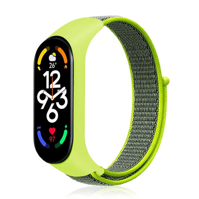 Najlonska omča Mi band 4 5 6 remen zamjena mekana podesiva narukvica za ručni sat Pulsera correa za Xiaomi Mi band 3 4 5 6 7 narukvica