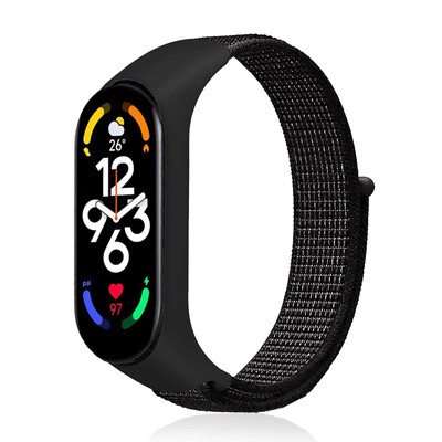 Najlonska omča Mi band 4 5 6 remen zamjena mekana podesiva narukvica za ručni sat Pulsera correa za Xiaomi Mi band 3 4 5 6 7 narukvica