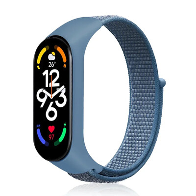 Najlonska omča Mi band 4 5 6 remen zamjena mekana podesiva narukvica za ručni sat Pulsera correa za Xiaomi Mi band 3 4 5 6 7 narukvica