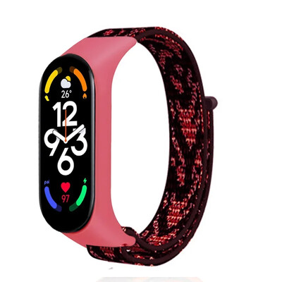 Najlonska omča Mi band 4 5 6 remen zamjena mekana podesiva narukvica za ručni sat Pulsera correa za Xiaomi Mi band 3 4 5 6 7 narukvica