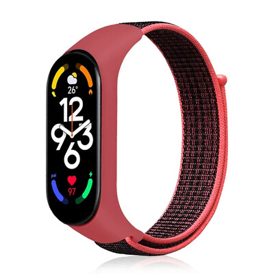 Najlonska omča Mi band 4 5 6 remen zamjena mekana podesiva narukvica za ručni sat Pulsera correa za Xiaomi Mi band 3 4 5 6 7 narukvica