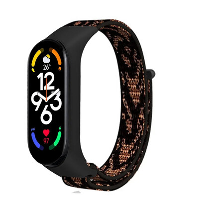 Najlonska omča Mi band 4 5 6 remen zamjena mekana podesiva narukvica za ručni sat Pulsera correa za Xiaomi Mi band 3 4 5 6 7 narukvica