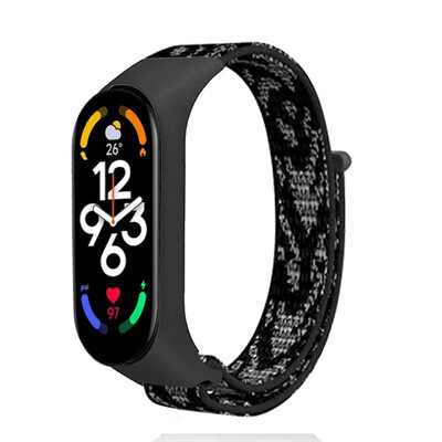 Najlonska omča Mi band 4 5 6 remen zamjena mekana podesiva narukvica za ručni sat Pulsera correa za Xiaomi Mi band 3 4 5 6 7 narukvica
