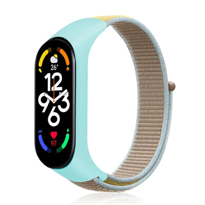 Najlonska omča Mi band 4 5 6 remen zamjena mekana podesiva narukvica za ručni sat Pulsera correa za Xiaomi Mi band 3 4 5 6 7 narukvica