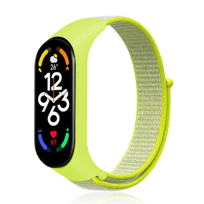 Najlonska omča Mi band 4 5 6 remen zamjena mekana podesiva narukvica za ručni sat Pulsera correa za Xiaomi Mi band 3 4 5 6 7 narukvica