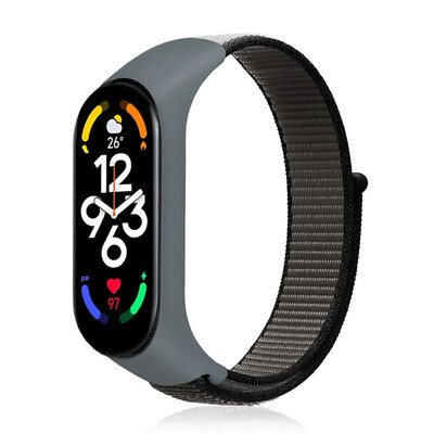 Najlonska omča Mi band 4 5 6 remen zamjena mekana podesiva narukvica za ručni sat Pulsera correa za Xiaomi Mi band 3 4 5 6 7 narukvica