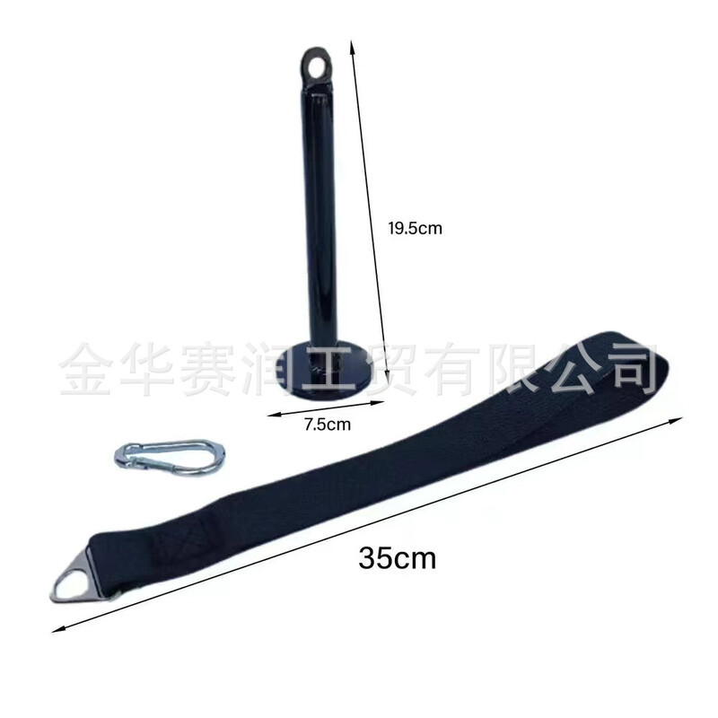 Vystosi populiarus nailoninis rankų ir rankų stipriklis su pirštų ir nykščių kilpa