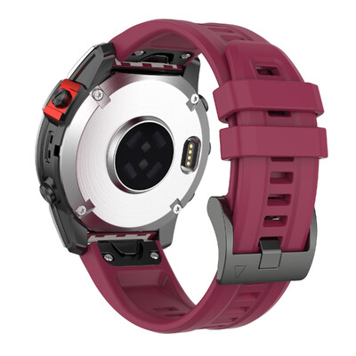 QuickFit 26 22 20 mm silikonski remen za Garmin Fenix E 8 7X 7 Pro 6 6X 6S 5X 5 5S Plus 965 955 /Epix Gen 2/Enduro 2 3 remen za sat