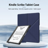 Защитен калъф за електронни книги за Amazon Kindle Scribe Защитен калъф за падане 10,2 инча Кожен калъф за четец Автоматична абсорбция Тънък прост