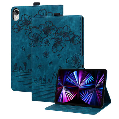 Релефен Funda за Lenovo Tab P11 Plus 5G Case Flip Stand Cover TB-J616F TB-J616X TB-J607Z TB-J606F TB-J606L Soft TPU Shell