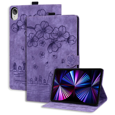 Релефен Funda за Lenovo Tab P11 Plus 5G Case Flip Stand Cover TB-J616F TB-J616X TB-J607Z TB-J606F TB-J606L Soft TPU Shell