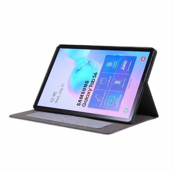 Flip Tablet Δερμάτινη θήκη για Samsung Galaxy Tab S6 10,5 ιντσών Θήκη T860 Protect Cover Fundas For Tab S6 10,5\'\' SM-T860 SM-T865