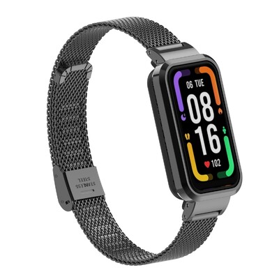Metalni remen za Redmi Band Pro Dodaci za pametne satove Narukvica od nehrđajućeg čelika Zaštitna maska za redmi Band Pro Zaštitna maska