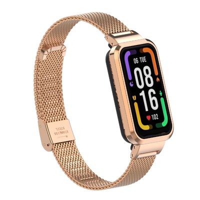 Metalni remen za Redmi Band Pro Dodaci za pametne satove Narukvica od nehrđajućeg čelika Zaštitna maska za redmi Band Pro Zaštitna maska