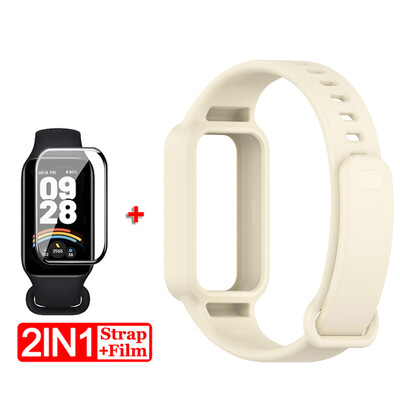 Csereszíj Xiaomi Smart Band 9 aktív szíjhoz Correa szilikon óraszíj pánt Redmi Smart Band 3 pántos karkötőhöz