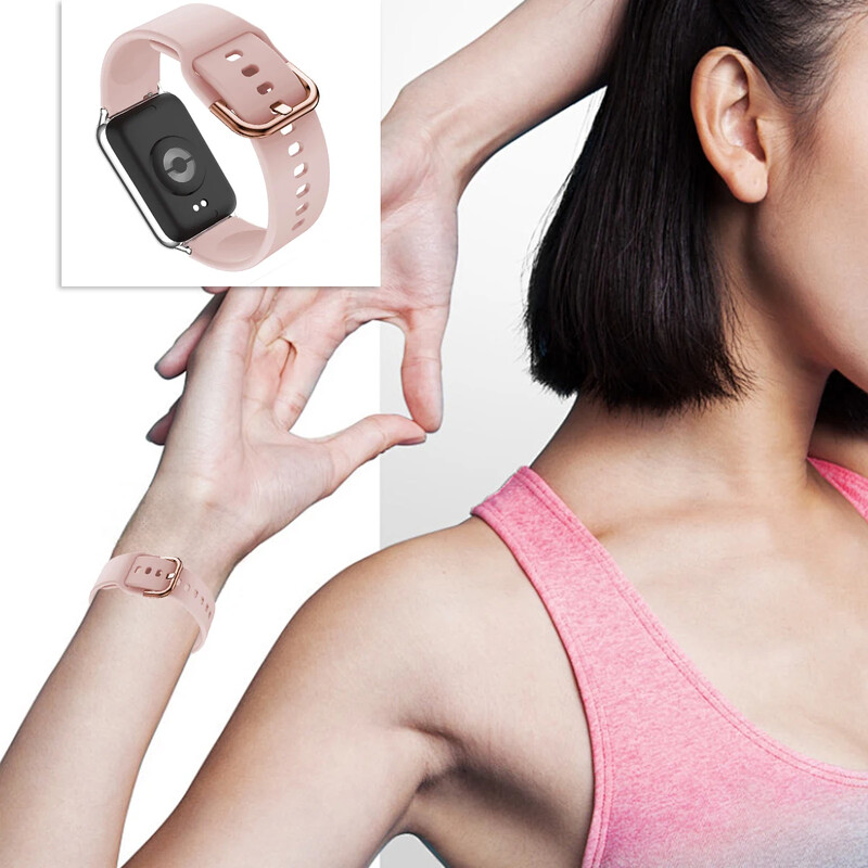 Silikonski remen za Xiaomi Mi Band 9/8Pro zamjenski ženski muški sportski pametni sat narukvica narukvica narukvica za sat za Redmi sat 4