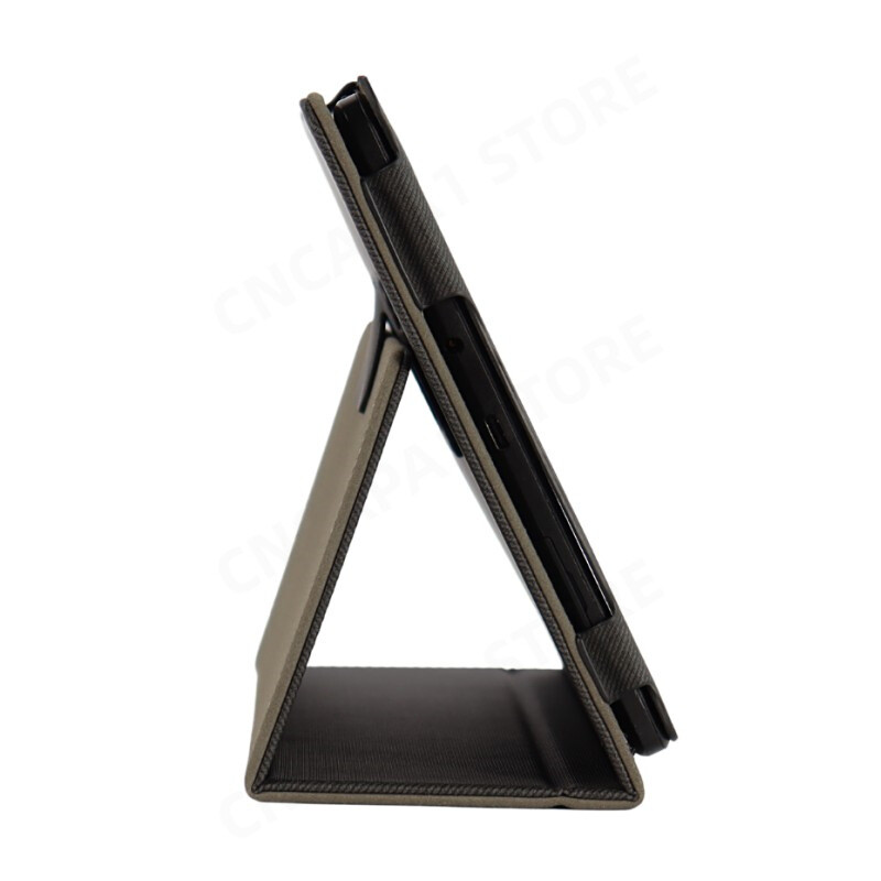 Folio PU кожен сгъваем калъф за стойка за TCL Tab 10L Case 8491X 10.1" Tablet PC Magnetic Funda