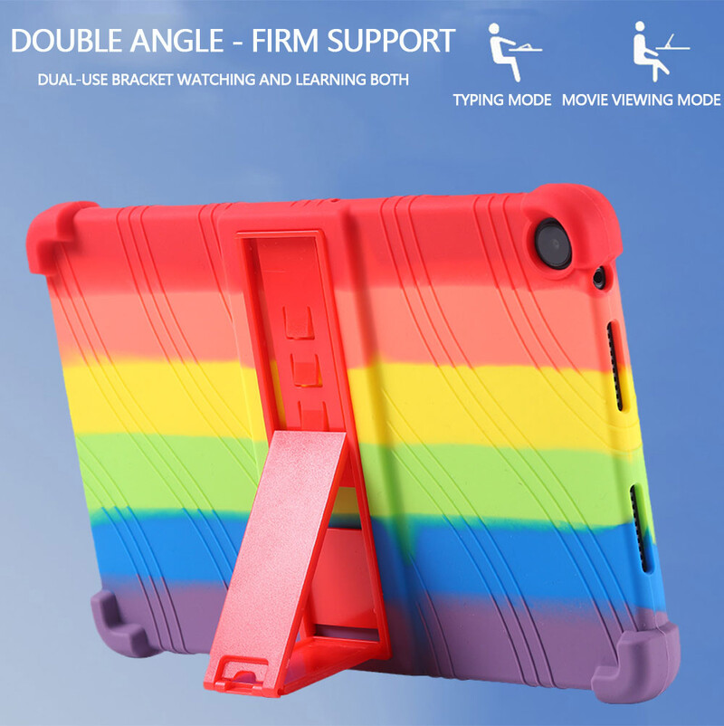 Za HUAWEI MatePad SE 10.4" 2022 Tablet otporno kućište otporno na udarce, poklopac za matepad se AGS5-L09 W09 10.4" silikonsko postolje zaštitna školjka