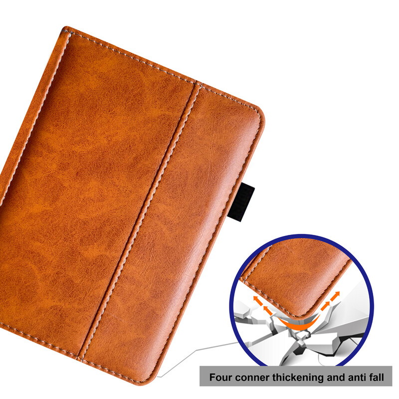 „AFesar“ dėklas, skirtas Kobo Aura HD 6,8 colio (modelis – N204B) E-knygos odinis dangtelis, magnetinis užsegimas, apsauginiai dėklai su automatiniu miego režimu