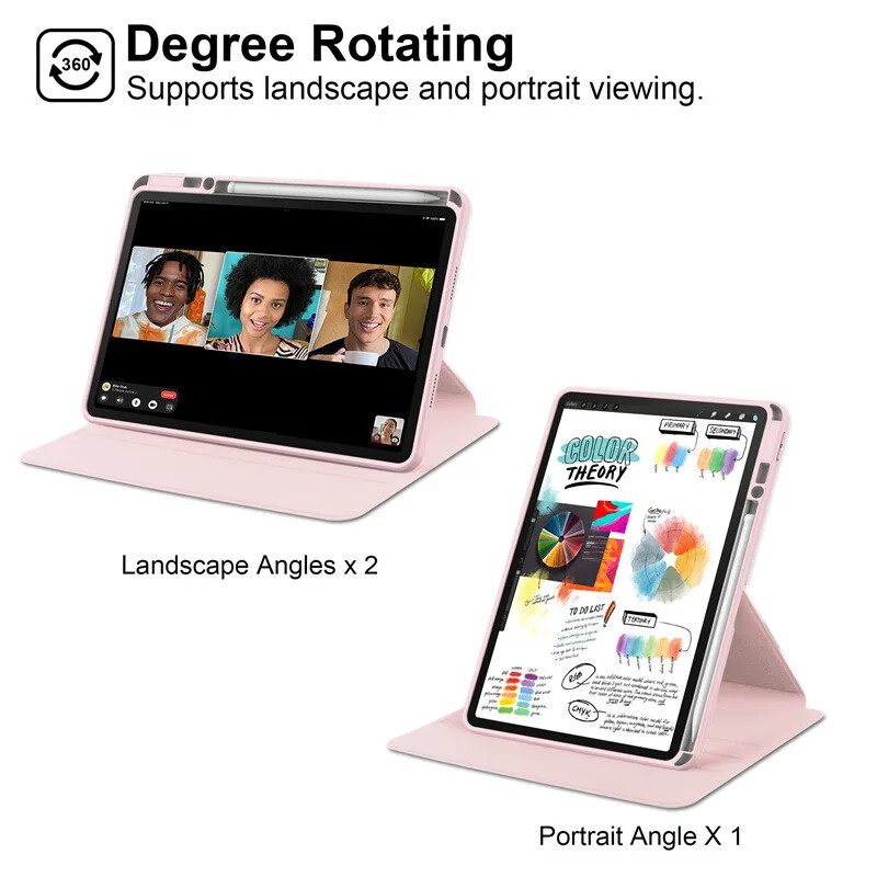 Za Huawei MatePad 11 2021/2023 10.95"DBY-W09 Akrilni rotirajući s kućištem za olovke Smart Stand Cover za MatePad 11 DBR-W00 tablete