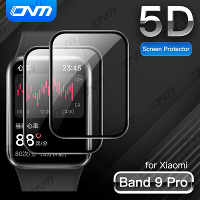 Προστατευτική μεμβράνη 5D για Xiaomi Mi Band 9 Pro Screen Protector Αντιχαρακτηριστικό Smartwatch Screen Protector (όχι γυαλί) Αξεσουάρ