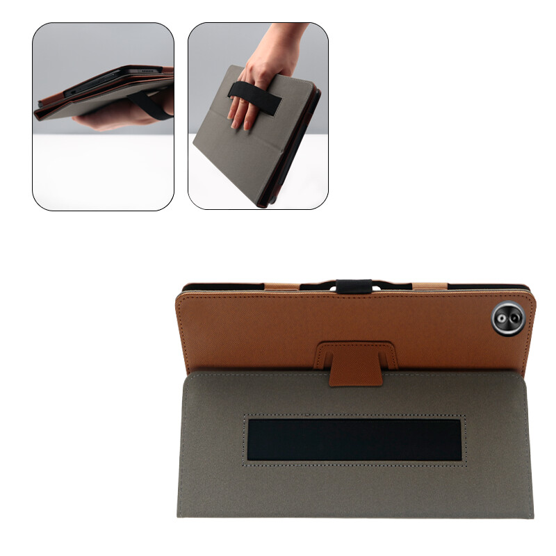 Prikladna za DOOGEE T40 pro tablet torbica, kožna 12 inčna jednobojna torbica protiv pada i izdržljiva bmax i11 plus torbica za naslon za ruke