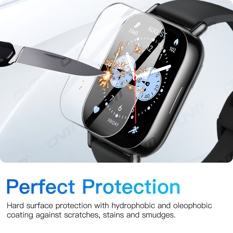 9H Premium kaljeno staklo za Xiaomi Redmi Watch 5 Lite / Active Smart Watch Prozirno HD staklo Zaštitna folija za ekran Dodaci