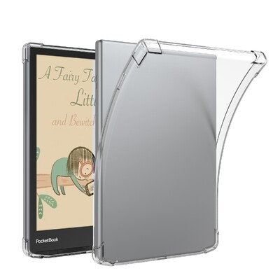 Clear Case for Pocketbook 740 InkPad 3/InkPad 3 Pro e-Reader - Λεπτό ελαφρύ διαφανές μαλακό πίσω κάλυμμα από σιλικόνη