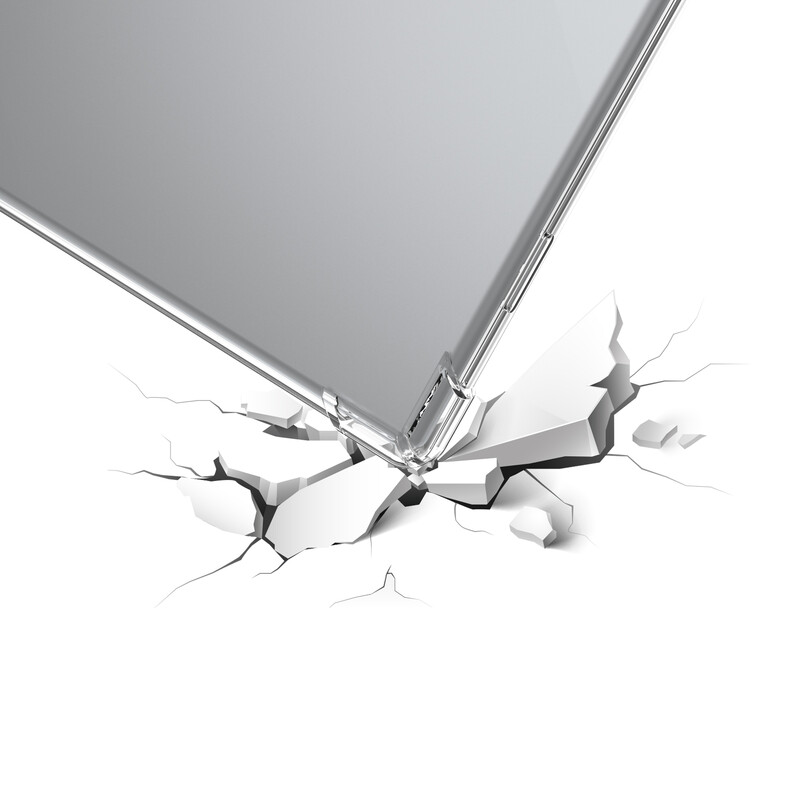 Prozirna torbica za Pocketbook 740 InkPad 3/InkPad 3 Pro e-čitač - tanka, lagana prozirna silikonska savitljiva mekana poleđina