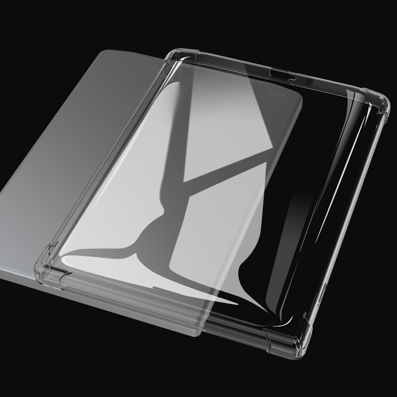 Prozirna torbica za Pocketbook 740 InkPad 3/InkPad 3 Pro e-čitač - tanka, lagana prozirna silikonska savitljiva mekana poleđina