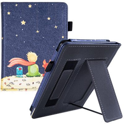Калъф за Kindle Paperwhite (6-то поколение/7-мо поколение/10-то поколение/пасва на всички поколения Paperwhite) - защитно покритие за стойка с каишка за ръка