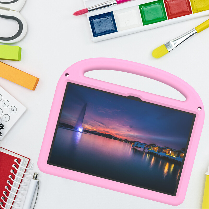 Детски EVA калъф за Xiaomi Redmi Pad SE 2023 11 инча Модел 23073RPBFG Сладко покритие със стойка, удароустойчиво с преносим държач Funda