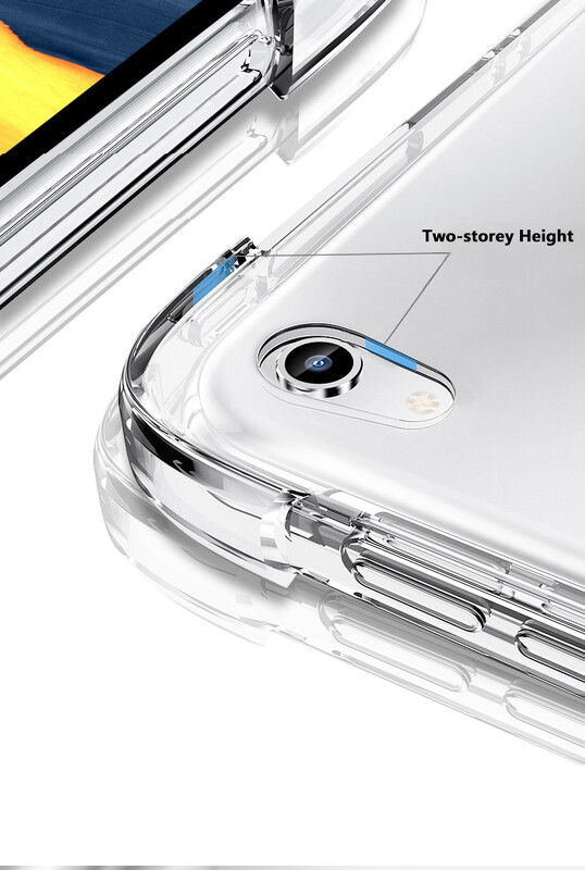 За Samsung Galaxy Tab A7 Lite Case 8.7 Inch 2021 SM-T220 SM-T225 Cover TPU Каучук Мека прозрачна прозрачна защита на ръбовете