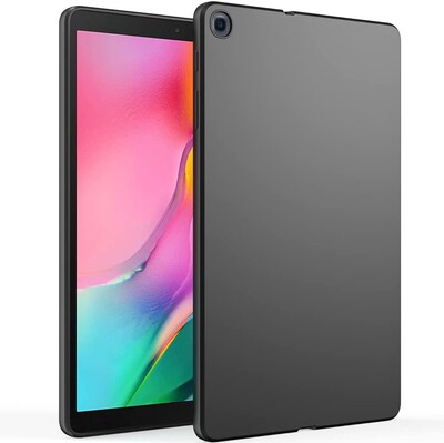 Tablet maska za Samsung Galaxy Tab A 10.1" 2019 SM-T515 SM-T510 mekani TPU silikon crna zaštitna školjka otporna na udarce protiv pada
