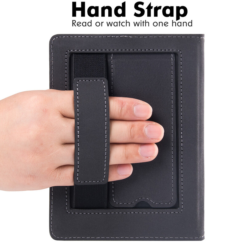 Torbica za novi 6 inčni Meebook M6 eReader - vrhunska PU kožna zaštitna navlaka s remenom za ruku