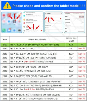 Για Samsung Galaxy Tab A7 Θήκη SM-T500 T505 10,4 ιντσών σιλικόνη + Αντικραδασμική βάση κάλυμμα tablet για Samsung SM-T503 T509 10,4\