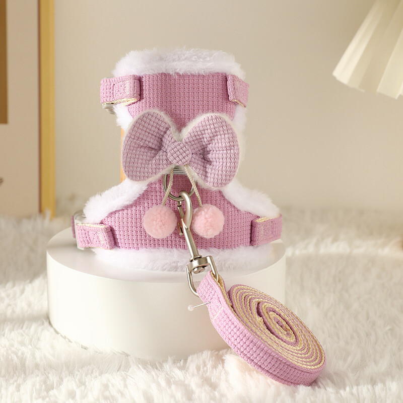 Liemenė su pavadėliu katėms, specialus kačių pavadėlis rudeniui ir žiemai, grandinėlė mažoms katėms, petnešėlės augintiniams