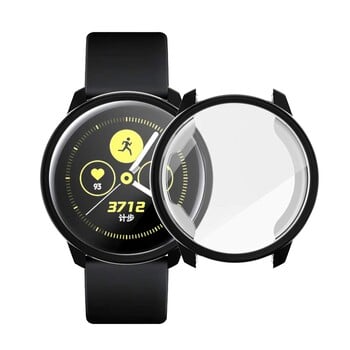 Προστατευτική θήκη Full Cover για Samsung Galaxy Watch Active 2 44mm 40mm οθόνη Smart Watch TPU Protector Μαλακός προφυλακτήρας σιλικόνης