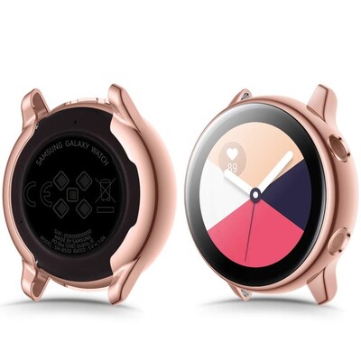 Potpuno pokrivena zaštitna torbica za Samsung Galaxy Watch Active 2 44mm 40mm zaslon pametnog sata TPU zaštitnik od mekanog silikona