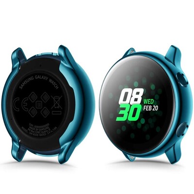 Potpuno pokrivena zaštitna torbica za Samsung Galaxy Watch Active 2 44mm 40mm zaslon pametnog sata TPU zaštitnik od mekanog silikona