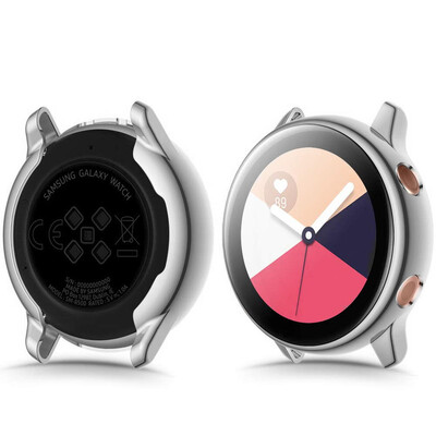 Potpuno pokrivena zaštitna torbica za Samsung Galaxy Watch Active 2 44mm 40mm zaslon pametnog sata TPU zaštitnik od mekanog silikona