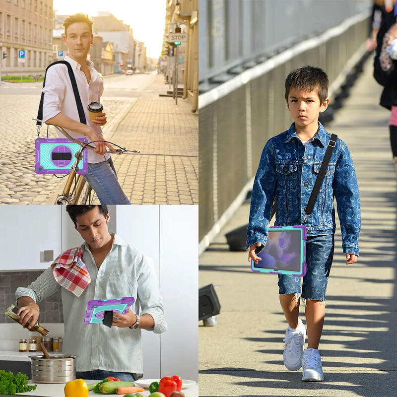 Za Samsung Galaxy Tab A9 Plus X210 X216 X218 8.7 A8 10.5 SM-X200 X205 S6 Lite 10.4 SM-P620 P625 A9+ Case Dječja maska za tablet