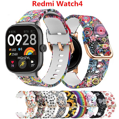 Pentru Redmi Watch 4 Brățară de înlocuire din silicon Correa pentru brățară pentru Xiaomi Redmi Watch 4 Accesorii pentru banda ceas inteligent