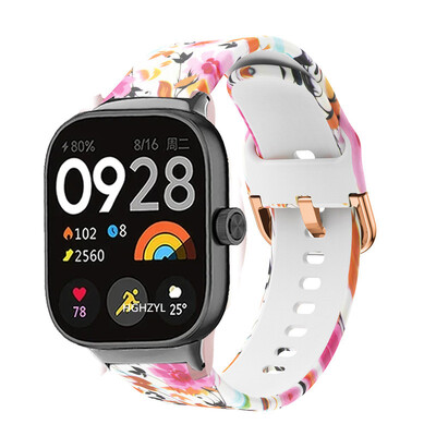За Redmi Watch 4 каишка Силиконова резервна гривна Correa Wristband За Xiaomi Redmi Watch 4 Смарт часовник Каишка аксесоари